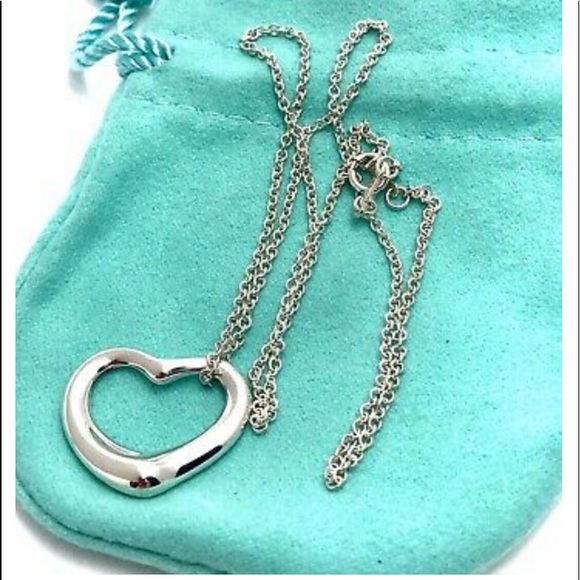 Tiffany & Co. Elsa Peretti open heart necklace - Picture 1 of 10